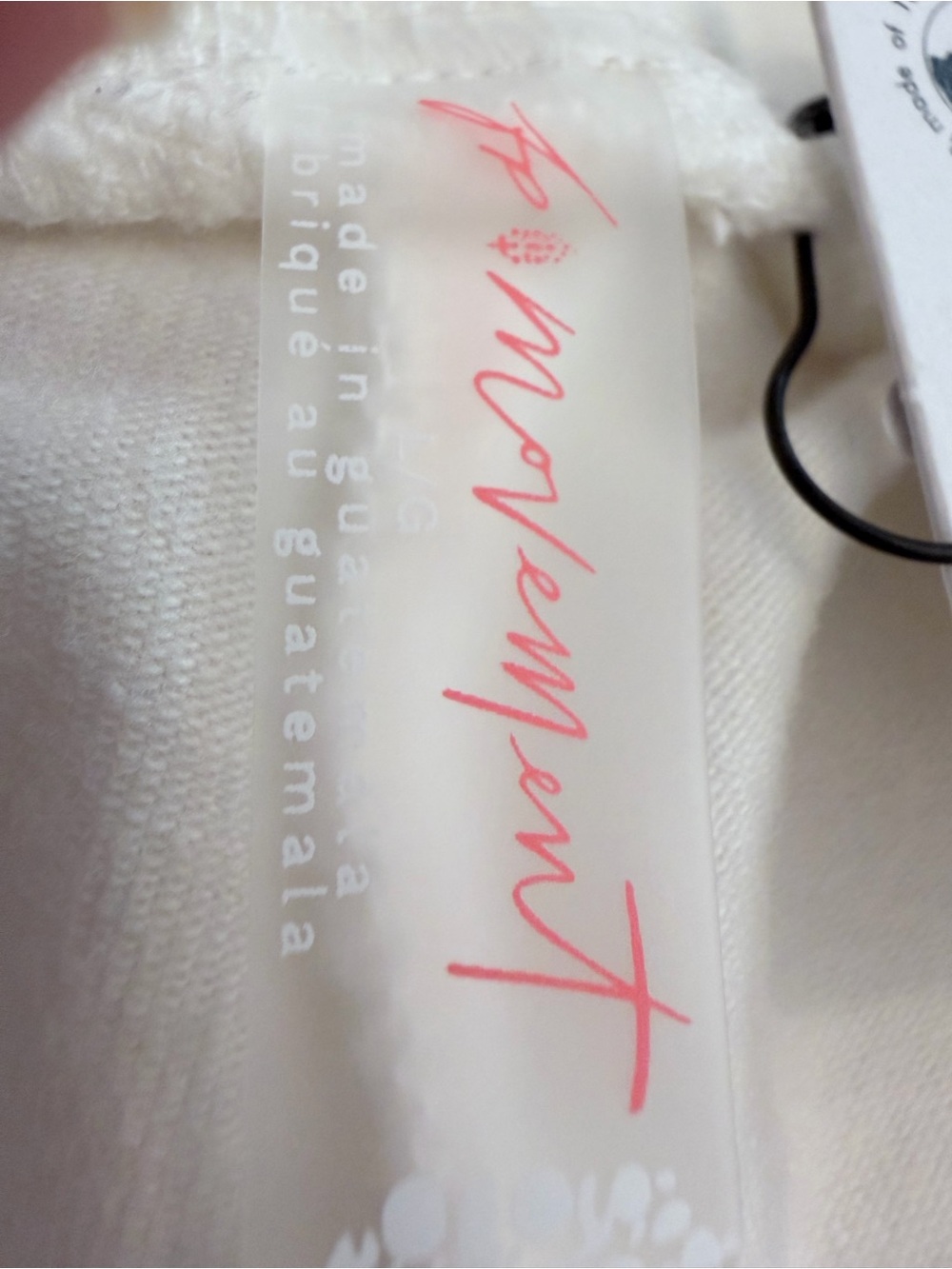 FP Movement Free People Hot Shot Easy Pant Clean Ivory L NWT - Picture 6 of 10